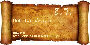But Tarzícia névjegykártya